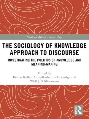 cover image of The Sociology of Knowledge Approach to Discourse